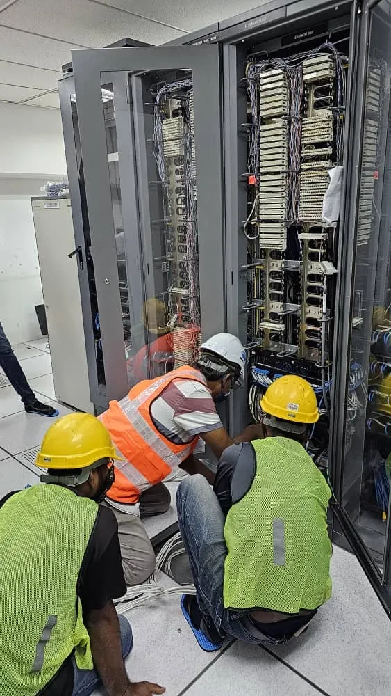 Cable Work @ Rack